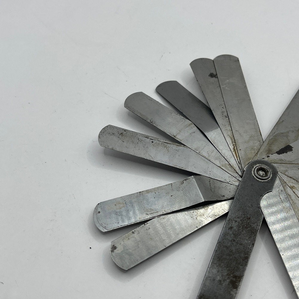Kastar Metric Feeler Gauge 12 Blade Gap Measuring Tool Made in USA 0.06-0.70mm - Picture 6 of 7